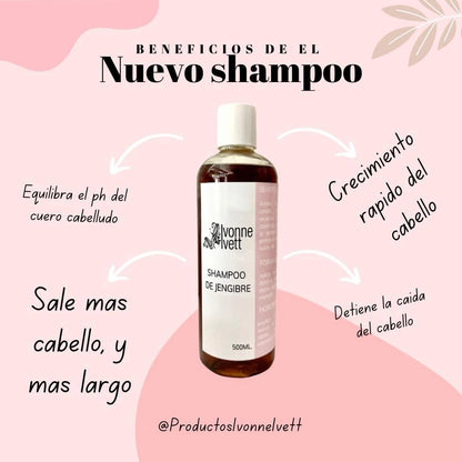 SHAMPOO DE JENGIBRE