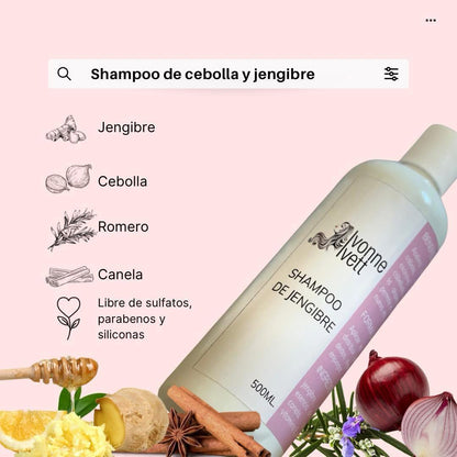 SHAMPOO DE JENGIBRE